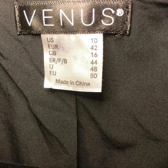 VENUS Black Blazer size 10 - Picture 6 of 11